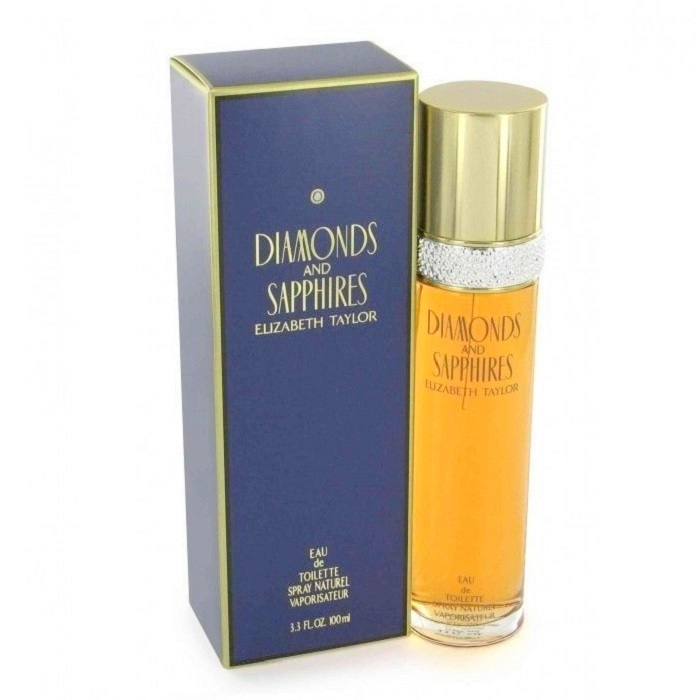 Diamonds and Sapphires Perfume by Elizabeth Taylor 3.3oz Eau De Toilette spray for women